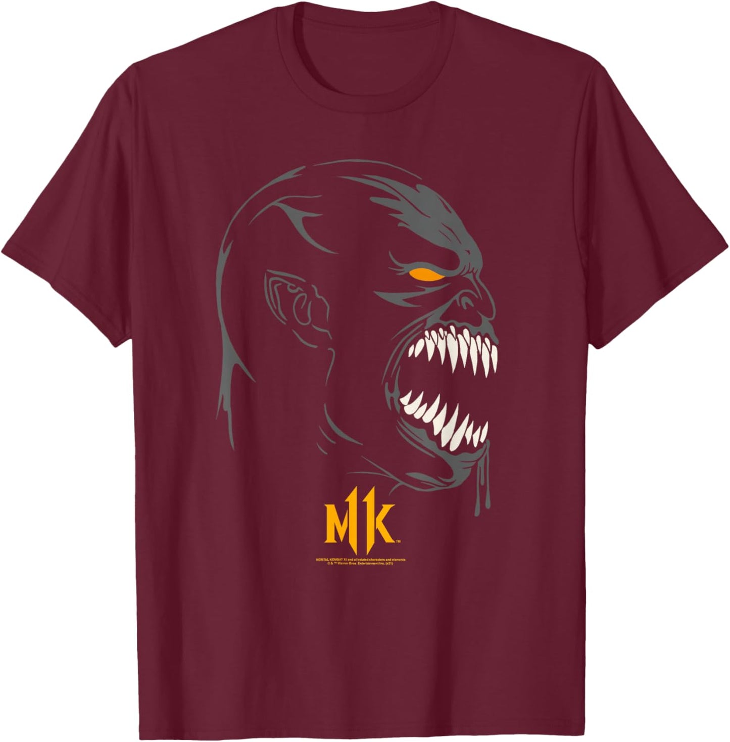 Mortal Kombat 11 Baraka T-Shirt - T-Shirt | Maroon