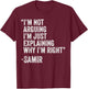 Samir Quote Funny Birthday Custom Name Idea Engineer T-Shirt - T-Shirt | Maroon