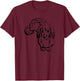 Long Haired Dachshund Gifts Doxie Wiener Dog Lover T-Shirt - T-Shirt | Maroon