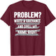 Funny Correction Officer Thin Silver Line Gift Women T-Shirt - T-Shirt | Maroon