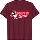 Disney Minnie & Daisy Valentine’s Day Bestie Time Matching T-Shirt - T-Shirt | Maroon
