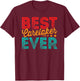Best Caretaker Caregiver Caregiving Nursing Expert Nurse T-Shirt - T-Shirt | Maroon