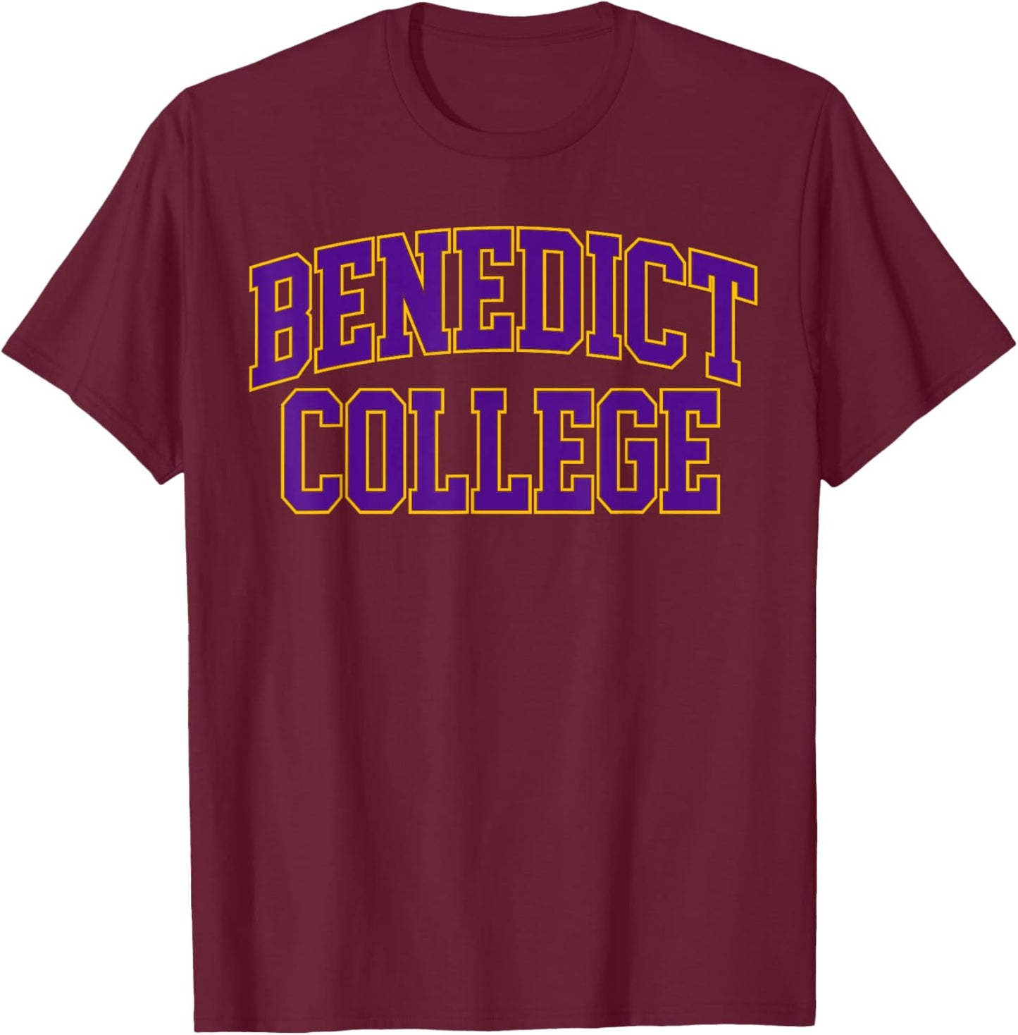 Benedict Vintage College Retro Men Women T-Shirt - T-Shirt | Maroon