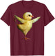 Yoga Chick Art Design Women Girls Funny Cute Chick Lover T-Shirt - T-Shirt | Maroon