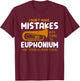 Euphonium Player Funny Euphonist Music Gift Men Women Kids T-Shirt - T-Shirt | Maroon