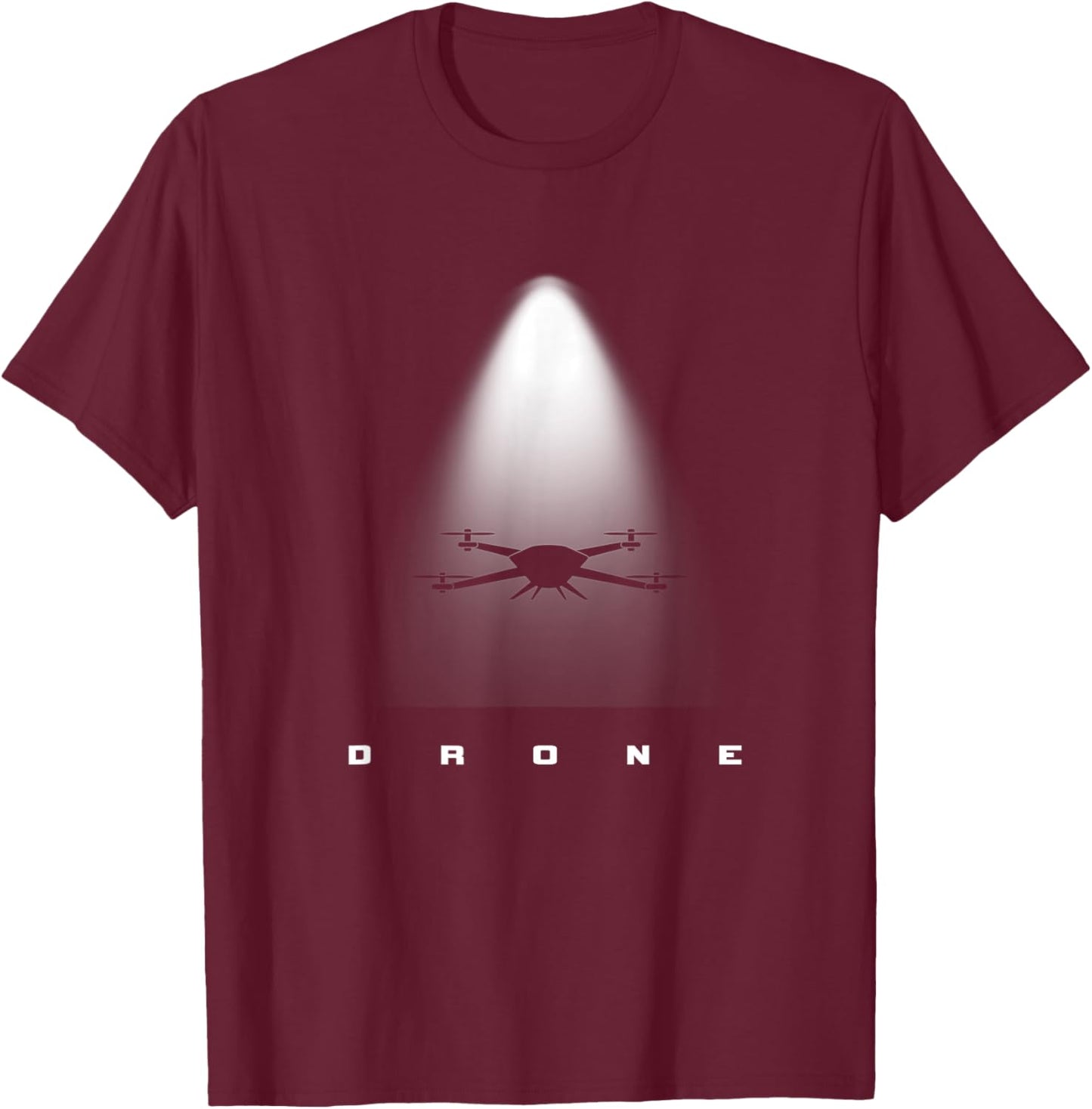 Quadcopter Drone Pilot T-Shirt - T-Shirt | Maroon