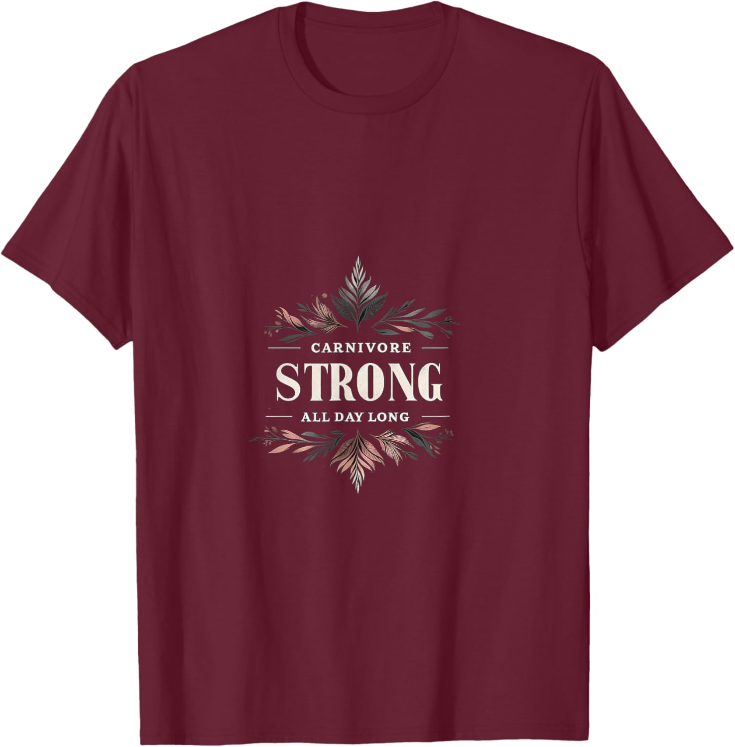Carnivore Diet Enthusiast - Meat, Fish & Low Carbs Lifestyle T-Shirt - T-Shirt | Maroon