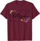 Bellissimo Meaning Beautiful in Italian - Bellissimo T-Shirt - T-Shirt | Maroon