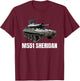 M551 Sheridan American Cold War Tank T-Shirt - T-Shirt | Maroon