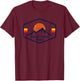 Ultra Running Trail Running Shirt - Funny Poop Then Run T-Shirt - T-Shirt | Maroon