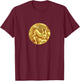 Shekel - Carthaginian coin - Punic coin T-Shirt - T-Shirt | Maroon