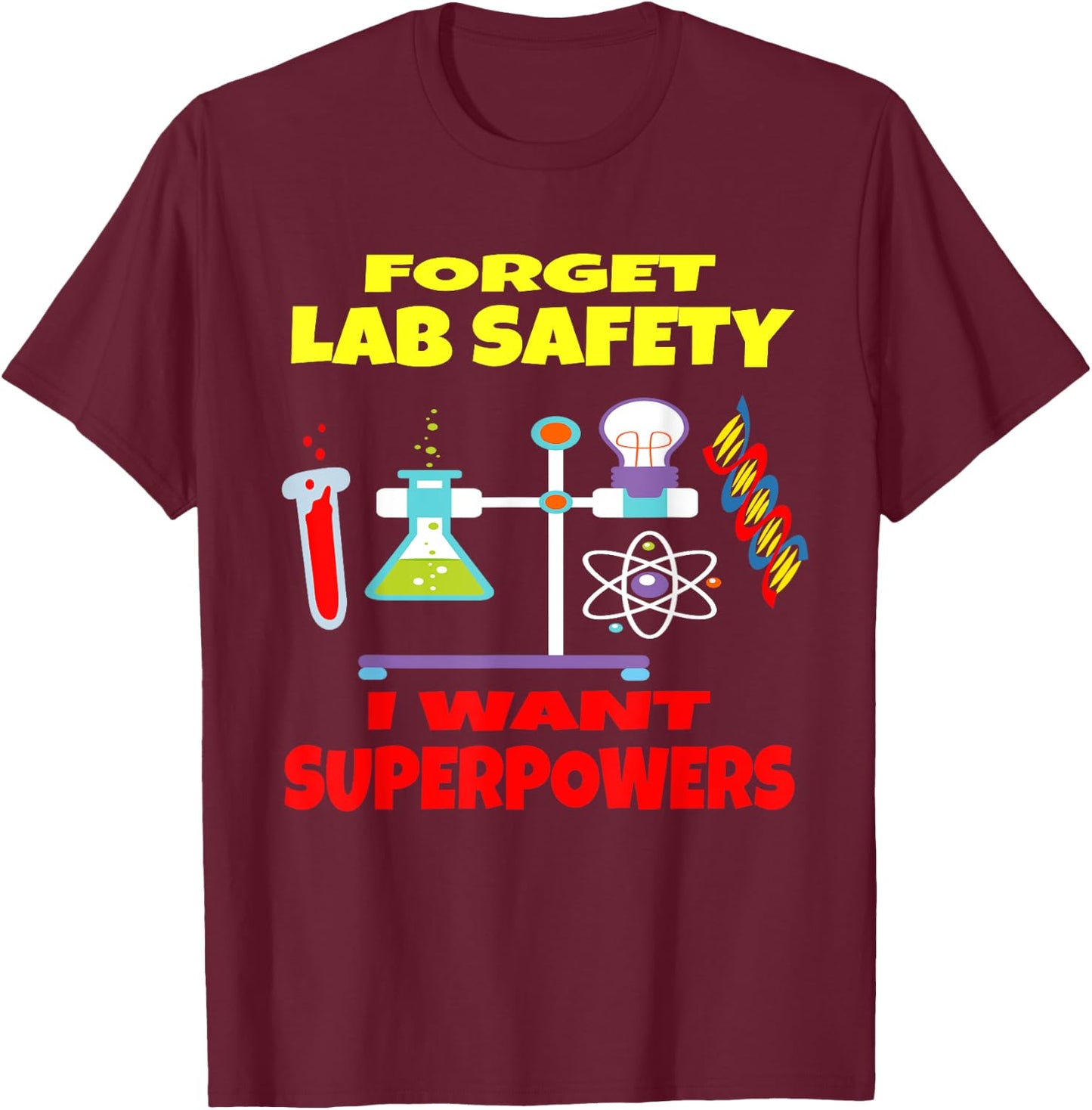 Lab Life T shirt Laboratory Research Funny Lab Rat Gift T-Shirt - T-Shirt | Maroon