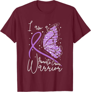 Butterfly Pancreatic Cancer Awareness T-Shirt - T-Shirt | Maroon