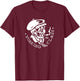 Punks & Skins Ltd Working Class - Men's Music - Black - Small - - Short Sleeve - Classic Fit - Letter Print T-Shirt - T-Shirt | Maroon