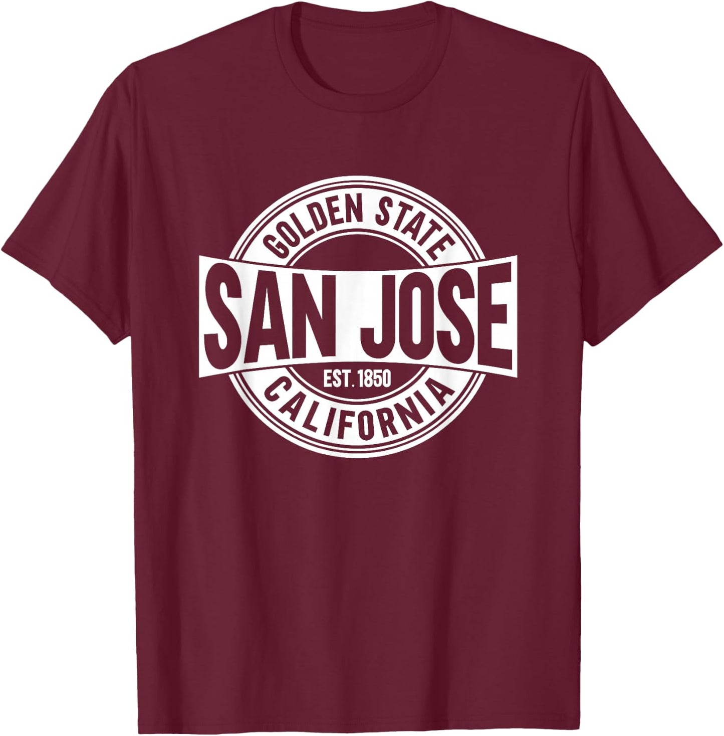 San Jose T-Shirt - T-Shirt | Maroon
