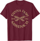 Dinna Fash Sassenach Dragonfly Beige Scottish Gift T-Shirt - T-Shirt | Maroon