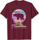 Retro Great Smoky Mountains National Park TN Bear T-Shirt - T-Shirt | Maroon