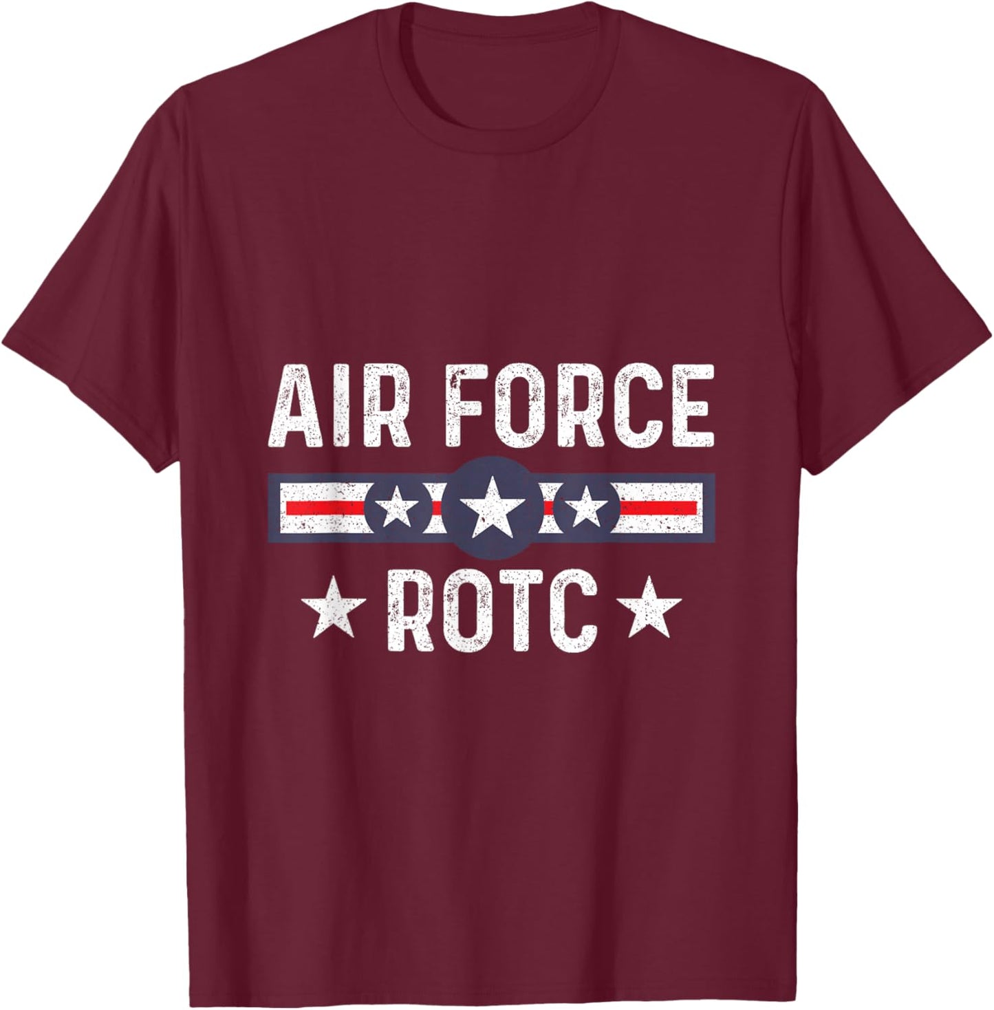 Air Force ROTC Vintage Roundel USAF Logo ROTC Cadets T-Shirt - T-Shirt | Maroon