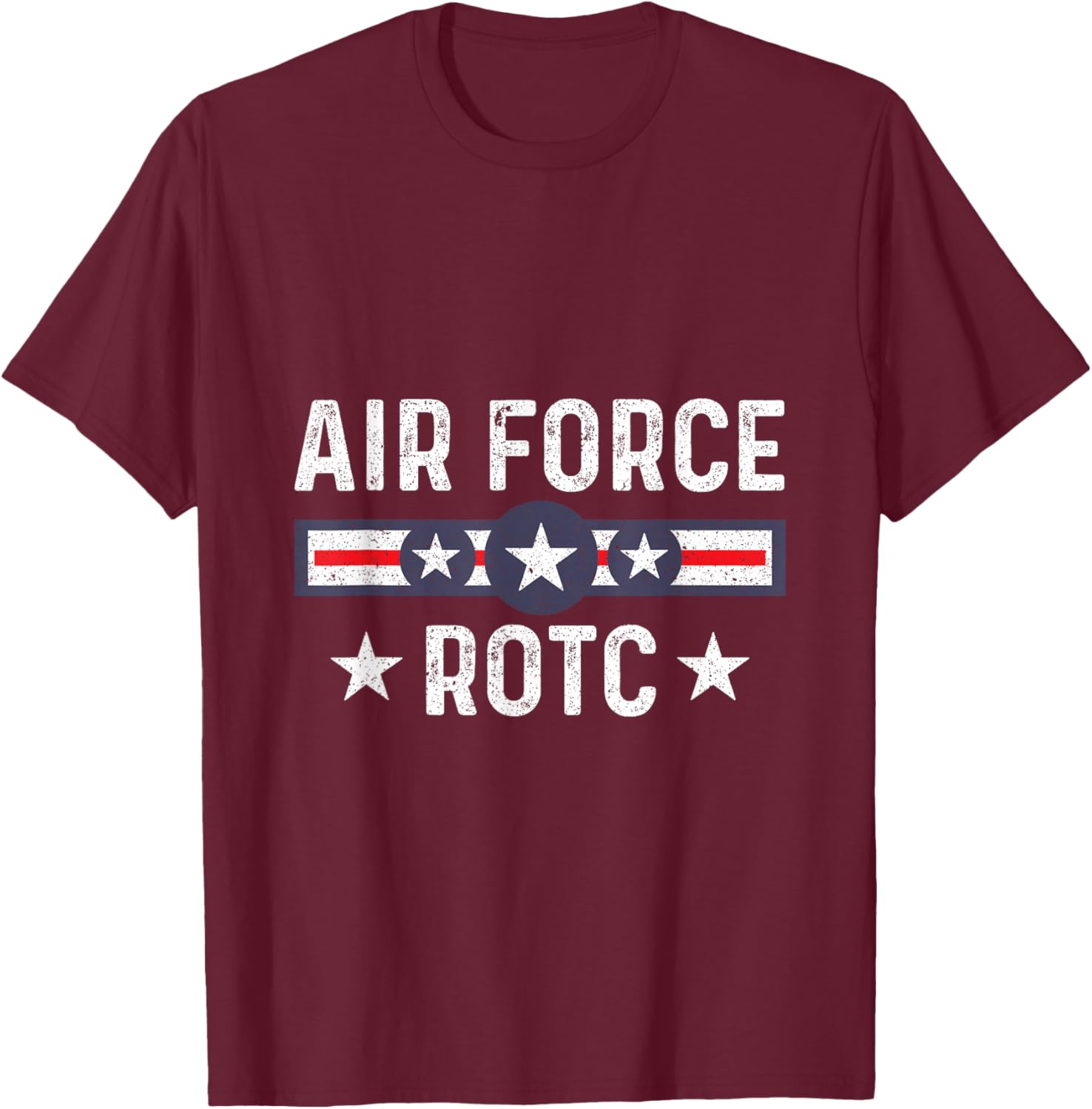 Air Force ROTC Vintage Roundel USAF Logo ROTC Cadets T-Shirt - T-Shirt | Maroon