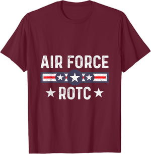 Air Force ROTC Vintage Roundel USAF Logo ROTC Cadets T-Shirt - T-Shirt | Maroon