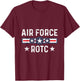 Air Force ROTC Vintage Roundel USAF Logo ROTC Cadets T-Shirt - T-Shirt | Maroon