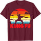 Kung Fu Horse Pose Retro Wushu Chinese Martial Arts Gift T-Shirt - T-Shirt | Maroon