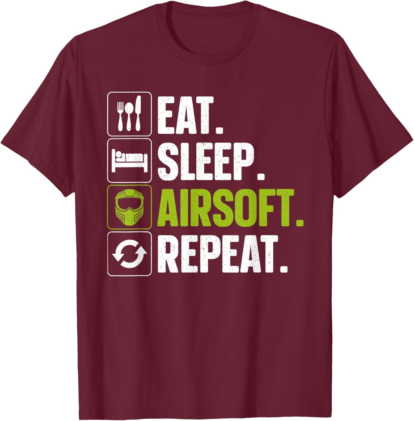 Funny Airsoft Design Women Airsoft Player Airsoft T-Shirt - T-Shirt | Maroon