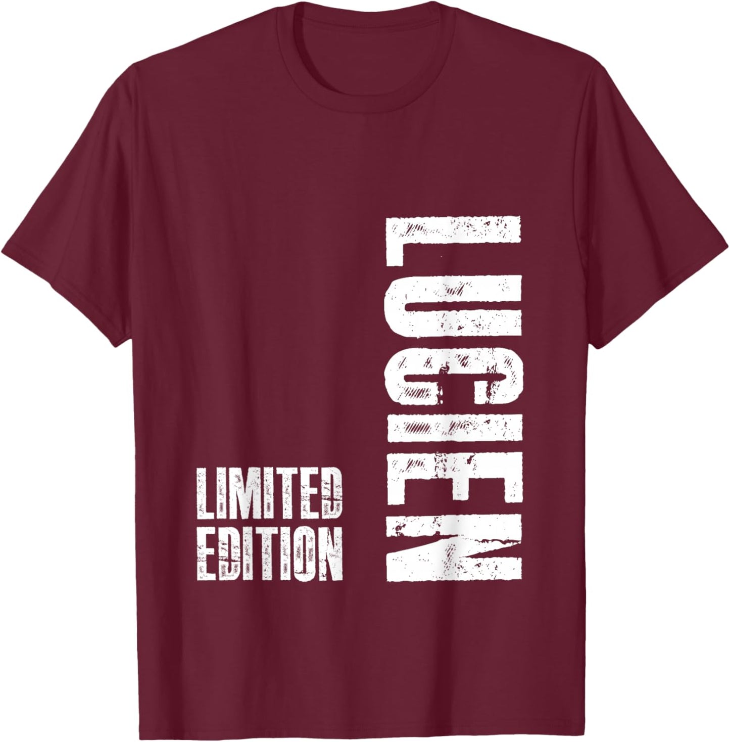 Lucien Funny Gift Lucien Name T-Shirt - T-Shirt | Maroon