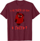 "A ne pojti li nam v gosti vini puh" Funny Russian T-Shirt - T-Shirt | Maroon