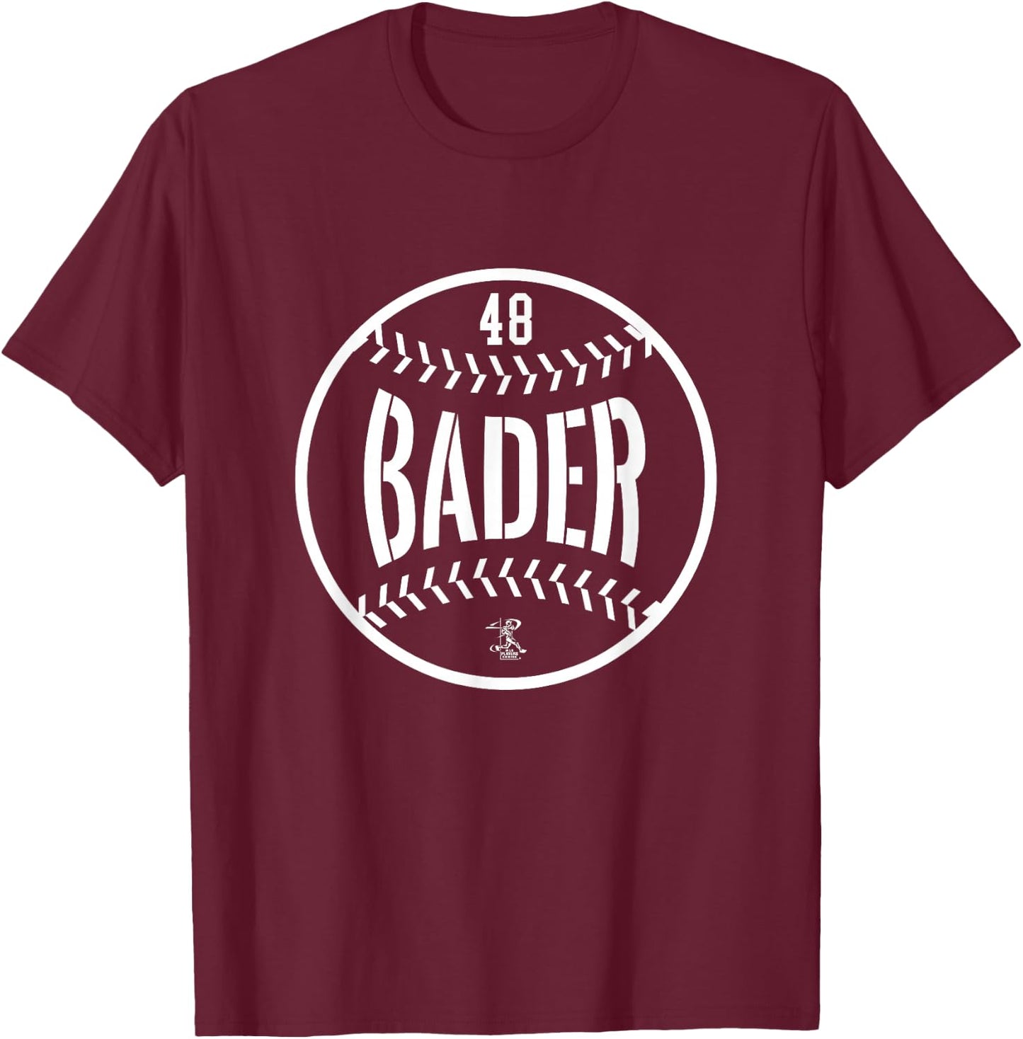 Harrison Bader Baseball Line Gameday T-Shirt - T-Shirt | Maroon