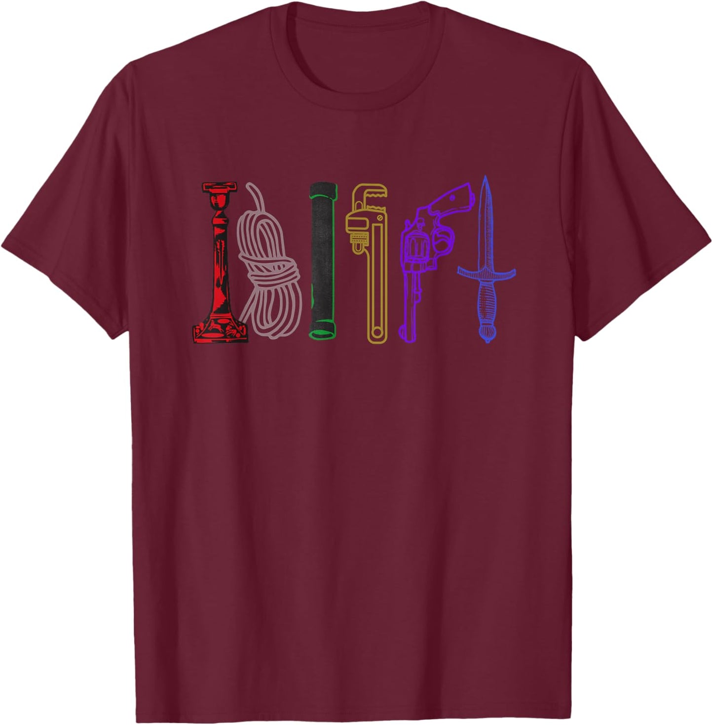 Get a CLUE T-Shirt - T-Shirt | Maroon