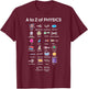 Quantum Physics String Theory Physics Student Science T-Shirt - T-Shirt | Maroon