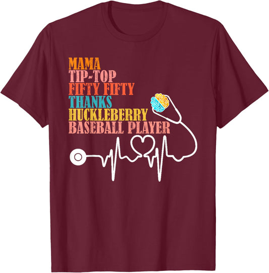 Stroke Neurosurgery Neurology Ortho Neuro Trauma Icu Nurse T-Shirt - T-Shirt | Maroon