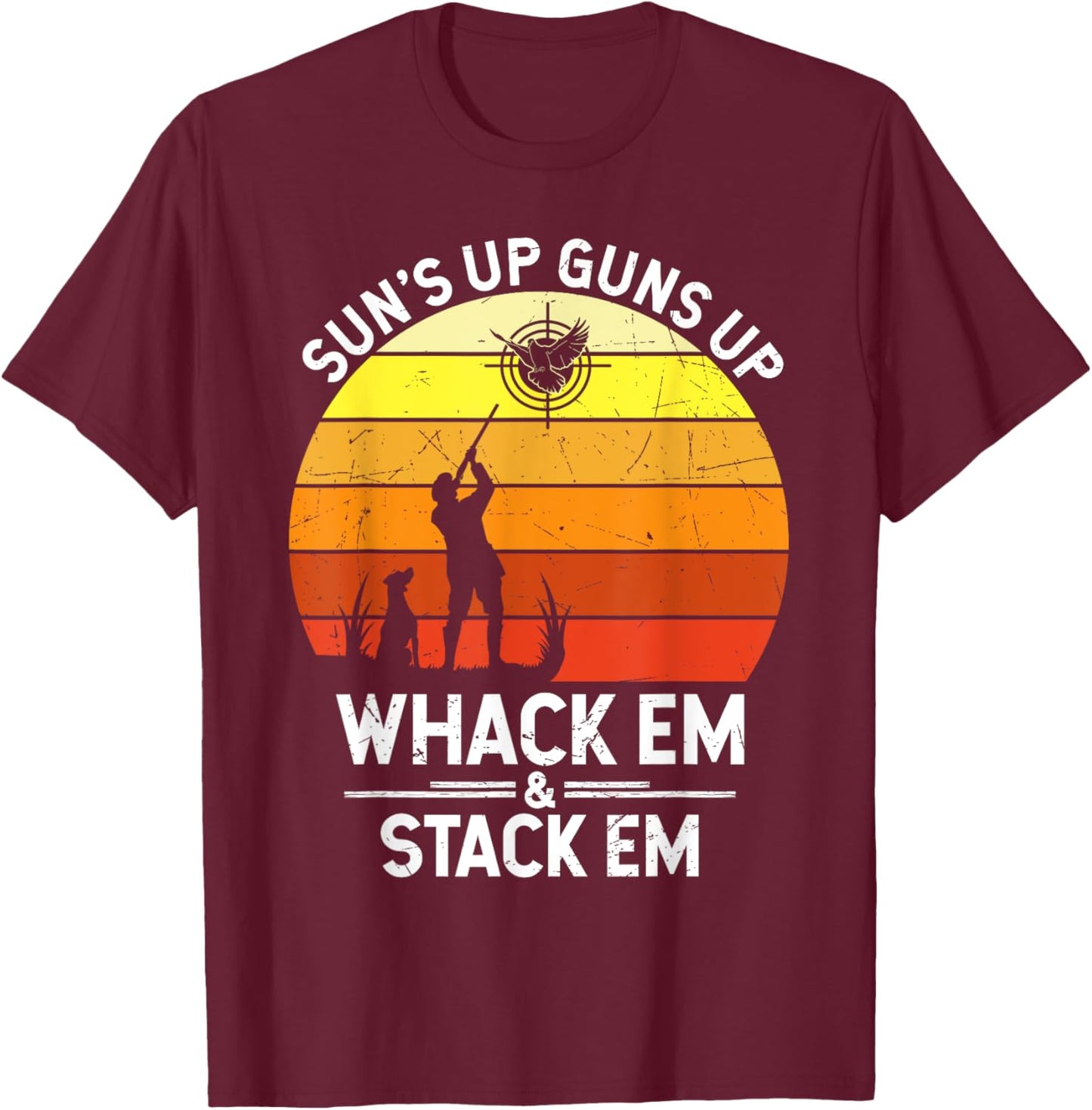 Funny Dove Hunting - Dove Hunting Season T-Shirt - T-Shirt | Maroon