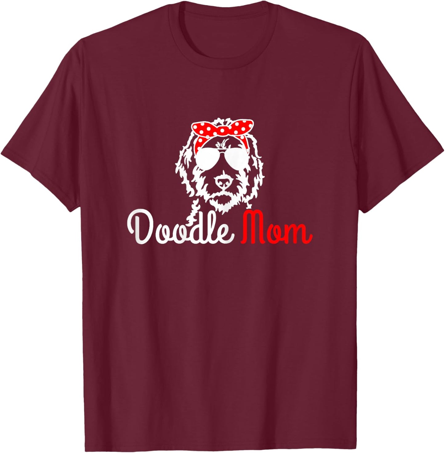 Goldendoodle Doodle Mom Labradoodle Dog Golden Doodle Gift Women T-Shirt - T-Shirt | Maroon