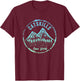 The Catskill Mountains New York Hiking Vacation T-Shirt - T-Shirt | Maroon