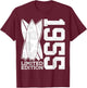 Surfboard Limited Edition 1955 Surfer 70th Birthday Surfing T-Shirt - T-Shirt | Maroon