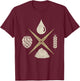 Beer Brewer Homebrew Craft Beer IPA Ale Gift T-Shirt - T-Shirt | Maroon