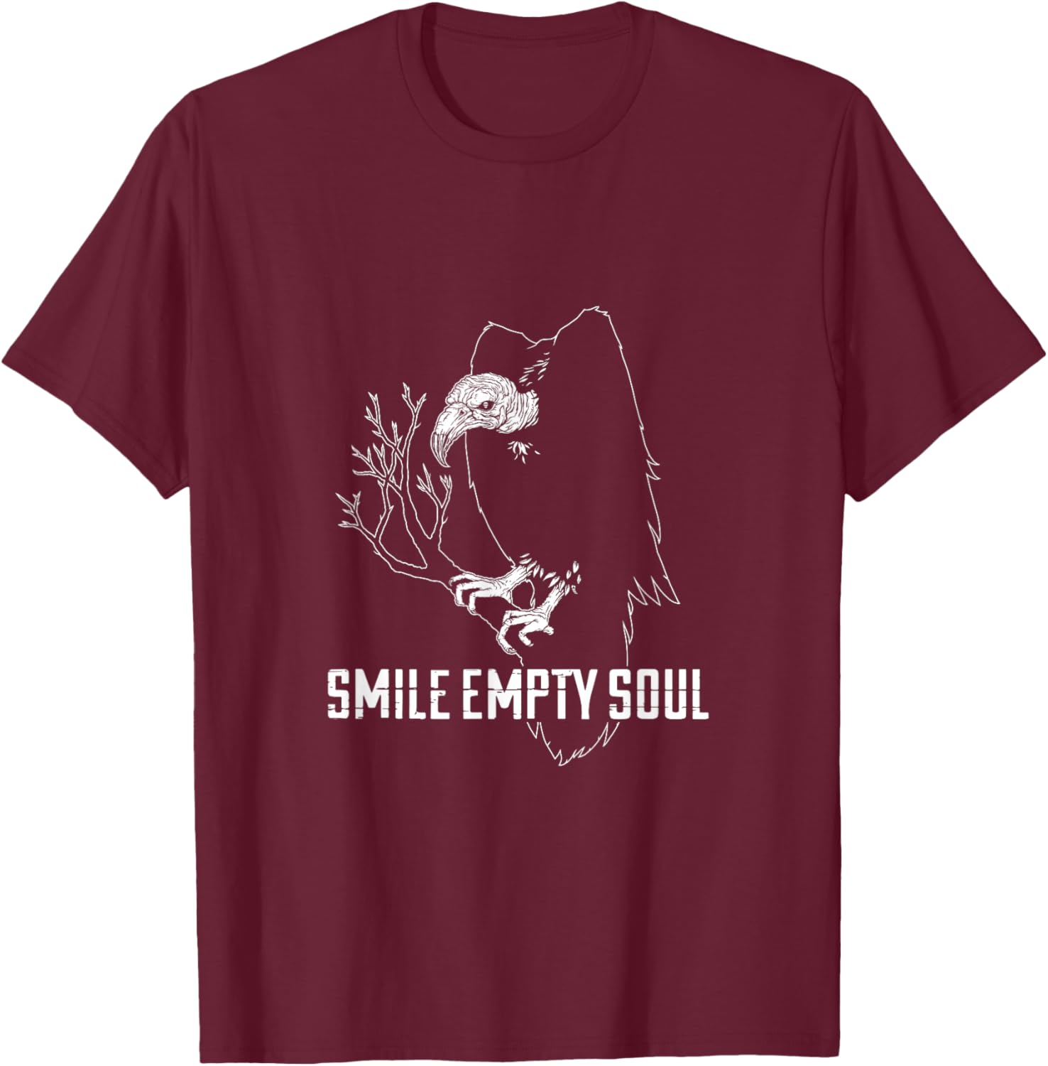 Smile Empty Soul - Vulture T-Shirt - T-Shirt | Maroon