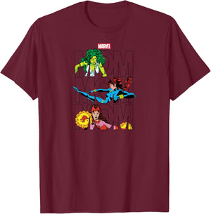 Marvel - Marvel Mom Mother's Day T-Shirt - T-Shirt | Maroon