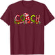 Coach Santa Hat Candy Cane Christmas Funny Xmas Gifts T-Shirt - T-Shirt | Maroon