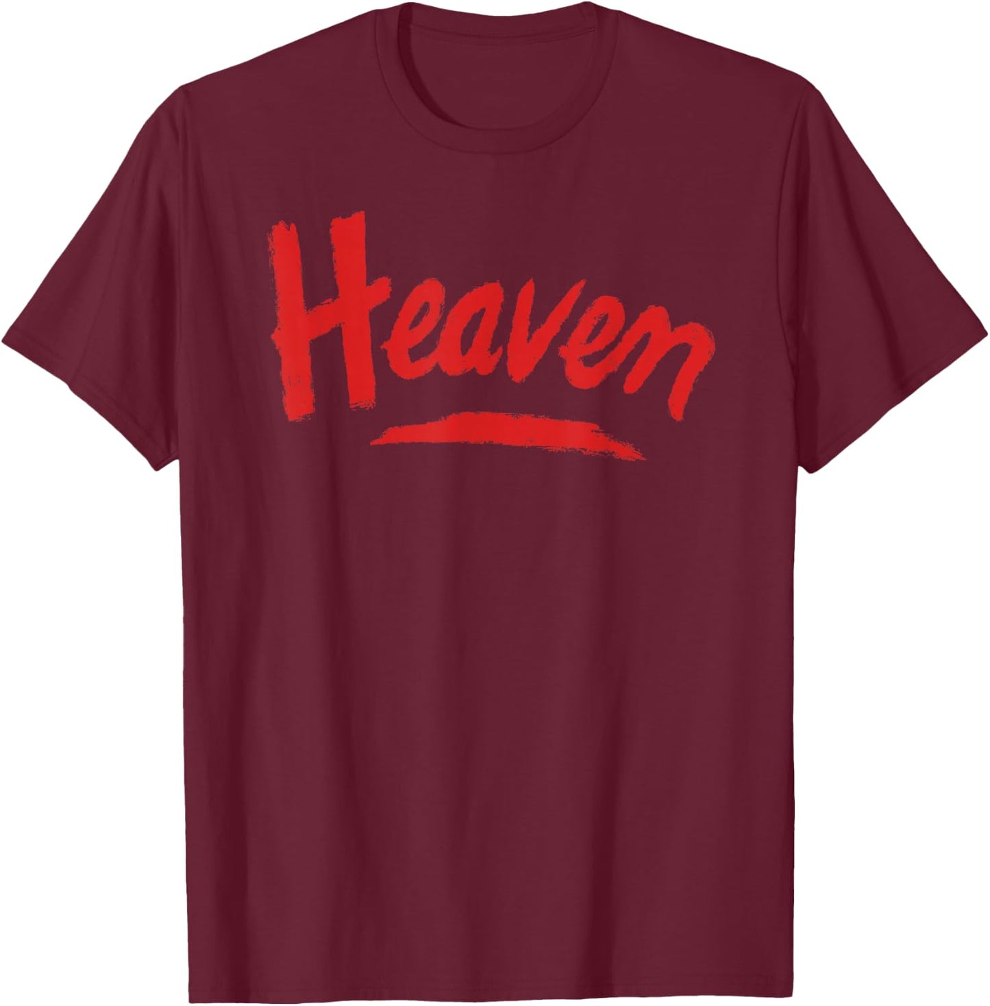 Heaven - Vintage Style T-Shirt - T-Shirt | Maroon