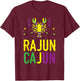Rajun Cajun Crawfish Crayfish Lobster Mardi Gras T-Shirt - T-Shirt | Maroon