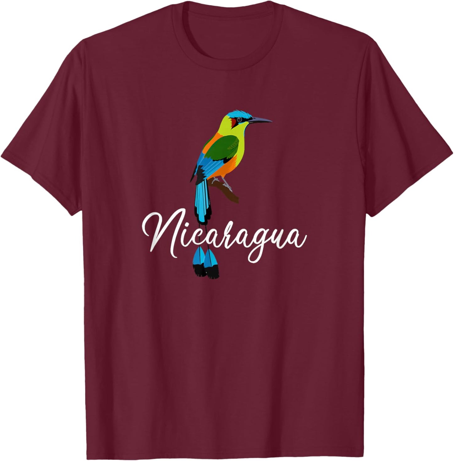 Nicaragua Guardabarranco, Nicaragua T-Shirt - T-Shirt | Maroon