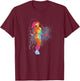 Fitness Roping - Jumping Rope Skipping Women T-Shirt - T-Shirt | Maroon