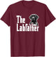 The Labfather Dog Dad Bow Tie Labrador Lover Father's Day Women T-Shirt - T-Shirt | Maroon