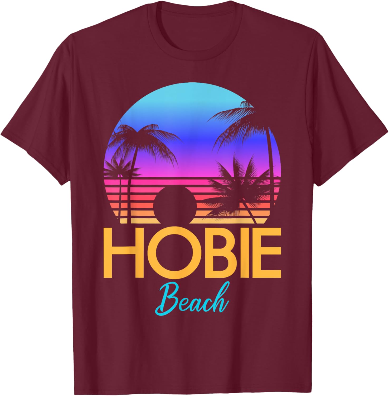 Hobie Beach South Africa Men Women Girls Kids T-Shirt - T-Shirt | Maroon