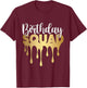 Outstading Gifts for Melanin Men's Birthday-Themed , Black, Small T-Shirt - T-Shirt | Maroon