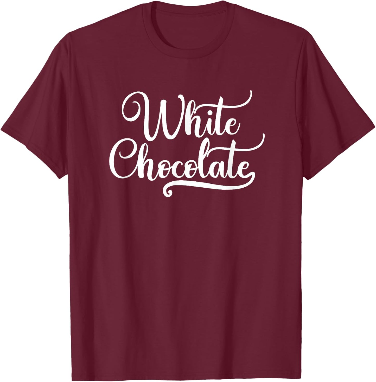 White Chocolate Gift T-Shirt - T-Shirt | Maroon
