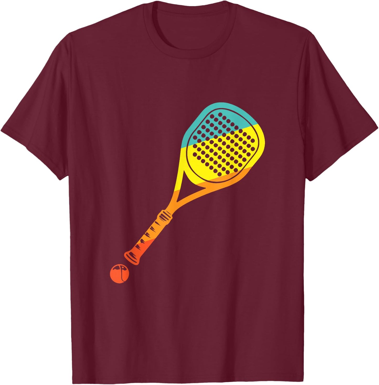 Beach Tennis T-Shirt - T-Shirt | Maroon